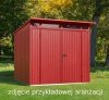 Domek ogrodowy z dachem jednospadowym „Berry” model „Modern” typ 1